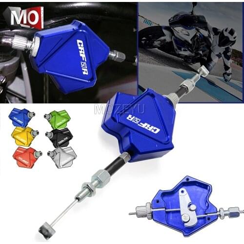 Motorcycle CNC Aluminum Stunt Clutch Lever Easy Pull Cable System For HONDA CRF150R CRF 150R 150 CRF150 R 2007-2018 2017 2016