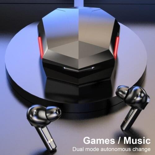 KS06 TWS Wireless two ear esports low latency game Bluetooth headset light bluetooth 5.0 competitive touch stereo listening
