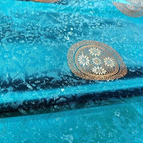 CF1104 Red/Blue/Golden/Champagne Chinese Style Patterns Jacquard Brocade Fabric Jackets Home Textiles Curtain DIY Materials