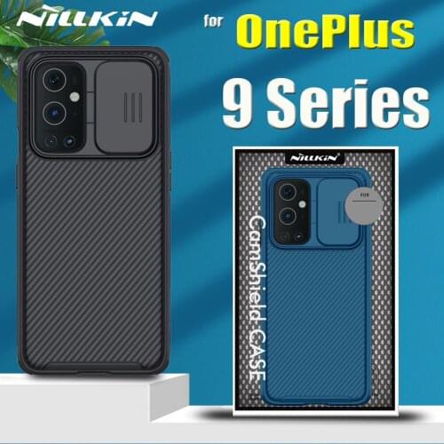 OnePlus 9 Pro 9R 9 IN CN EU NA Version Case Nillkin Soft Fiber Textured Shockproof Non-Slip Back Cover Capa