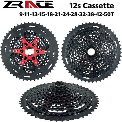 ZRACE 12s XD Cassette 12 Speed MTB Road Bike Freewheel 9-50T - Black,Compatible SRAM XD Freehub, XX1 X01 GX NX Eagle