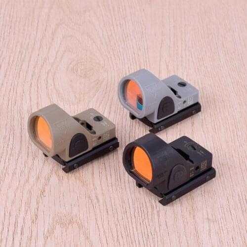 Mini RMR SRO Red Dot Scope Sight Collimator Glock Rifle Reflex Sight Scope fit 20mm Rail Mos Glock Mount RMR Mount