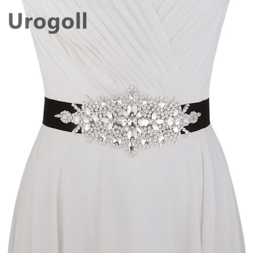 Fashion Women Belt Bridal Wedding Belt Thin Beaded Rhinestone Crystal Belt Banquet Clothing Belt For Evening Party Dress Up
