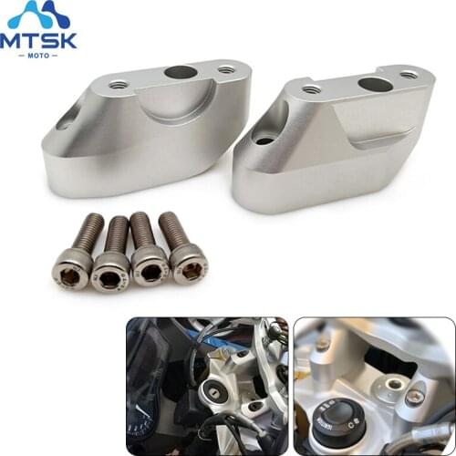 R1200RS Motobike CNC Handle Bar Mounts Clamps Handlebar Risers For BMW R1200RS R1200 RS 2015 2016 2017 2018
