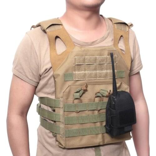Outdoor Pouch Tactical Sports Molle Radio Walkie Talkie Holder Bag Magazine Mag Pouch Pocket Bag