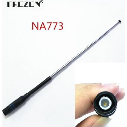 Antenna NA-773 144/430 MHz Telescopic Antenna BNC Connector For ICOM IC-V8/V82 Two Way Radio Free Shipping
