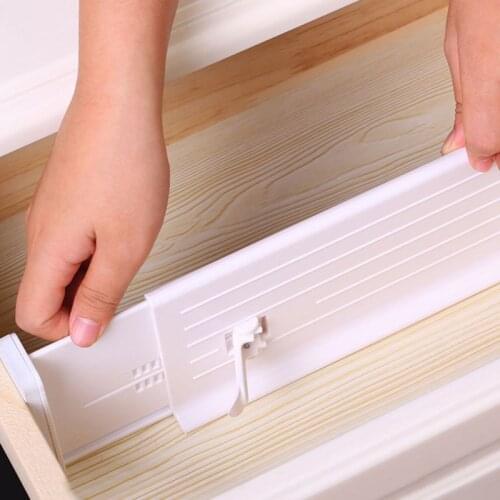 Retractable Wardrobe Drawer Space Separation Tools Multi-function Household Storage Divider Thick Cupboard Partition Baffle