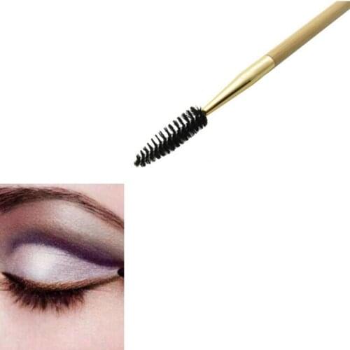 1PCS Bamboo Handle Double Eyebrow Brush Makeup tools + Eyebrow Comb Makeup Brush Makeup Brushes & Tools