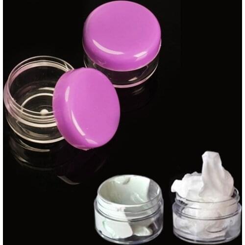10Pcs Cosmetic Empty Jars Storage Box Eyeshadow Makeup Face Cream Container Empty Cosmetic Sample Containers Makeup Storage Jars