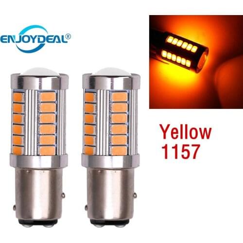 2pc 5630/5730 33SMD LED Car Tail Bulb Brake Lights Rear Fog Lamp Car DRL Daytime Running Light Signal Brake Bulb 1156 /1157 12V