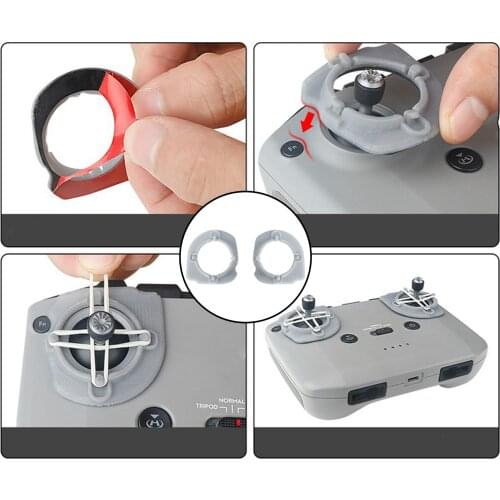 2/Set RC Drone Joystick Thumb Rocker Damper Fit for DJI Mavic Air 2 RC Drone Quadcopter Aircraft Remote Control Accessory