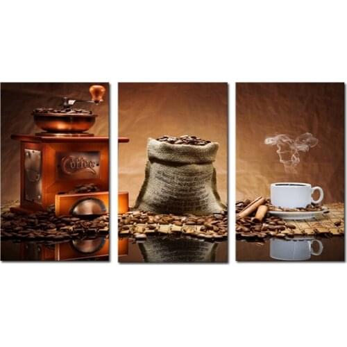 3pcs/set 5d DIY diamond painting coffee cup,coffee beans,cross stitch Diamond Embroidery Abstract,diamond mosaic,home decoration