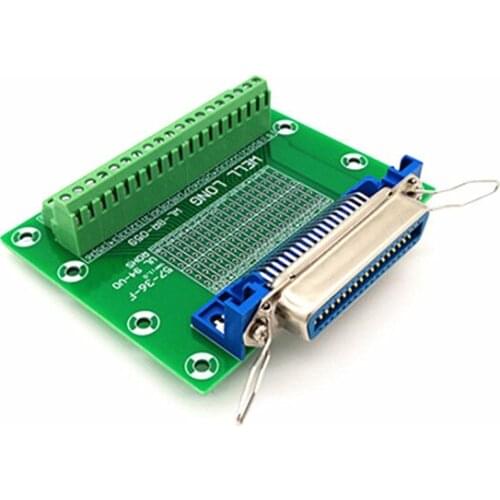 57 Series 36-Pin 0.085" Female Header Connector Breakout Board