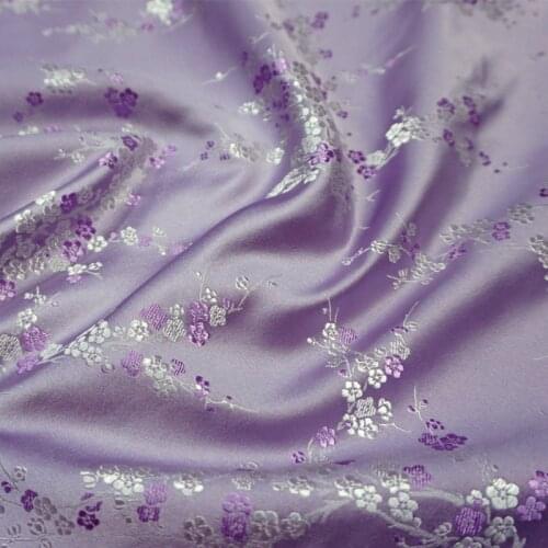 75cmx 100cm Metallic Jacquard Brocade Fabric, purple plum pattern 3D jacquard yarn dyed fabric for Womens Coat Dress Skirt