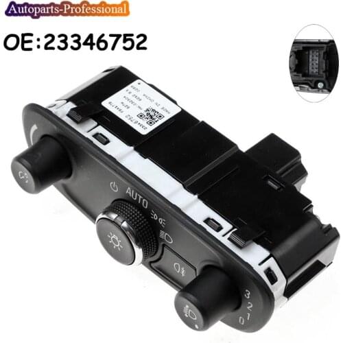 Car Auto accessorie Headlight Fog Light Lamp Control Switch For Chevrolet Malibu 23346752 Height Adjustment and Rear Fog Lights