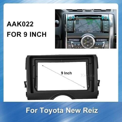 Car radio stereo receiver Dash Panel For Toyota Reiz 2009-2017 GPS Navigation Panel Mounting Dash Installation Frame Trim Kit