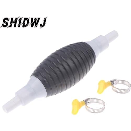 Car Fuel Tank Sucker Oil Transfer Fuel Pump Petrol Diesel Liquid Manual Pump Syphon Fuel Saver Car Fuel Gas Pump Gasoline Motor