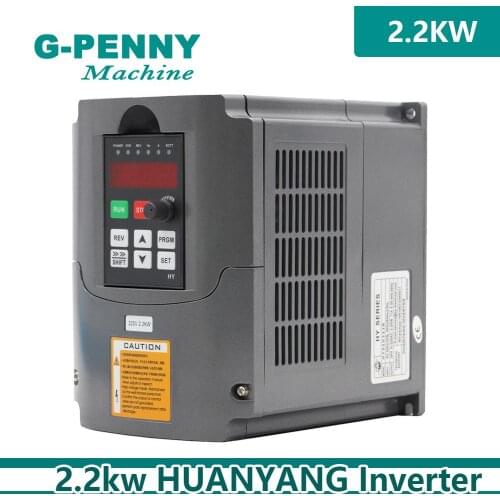 220v 2.2kw VFD Variable Frequency Drive VFD Inverter 1HP or 3HP Input CNC Spindle motor driver speed control