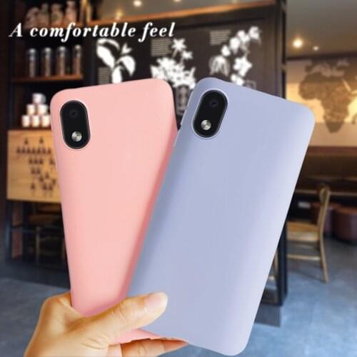 For Samsung Galaxy A01 Core A02S A11 A12 A10 A10S A20 A20S A30S A50 A51 A52 A32 A42 5G Case Lens Prtoector Matte PC Hard Cases