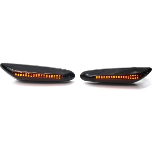 Smoke LED Side Marker Turn Signal Light For BMW E90 E91 E92 E93 E87