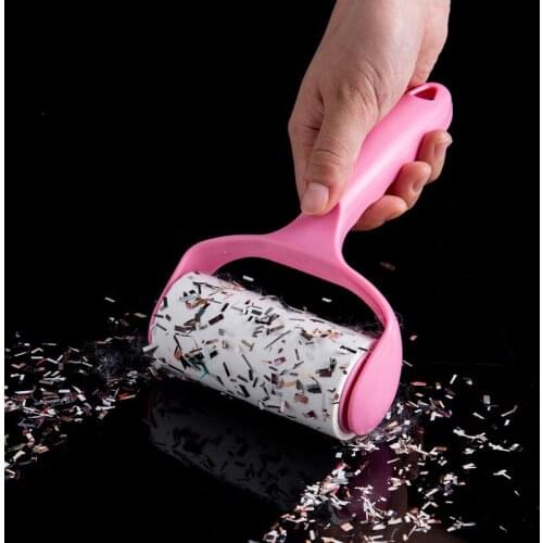 Lint Rollers Sticky Hair Lint Roller Cleaning Remover Pet Brush Clothes Fluff Picker Reusable Household Cleaning Accessories