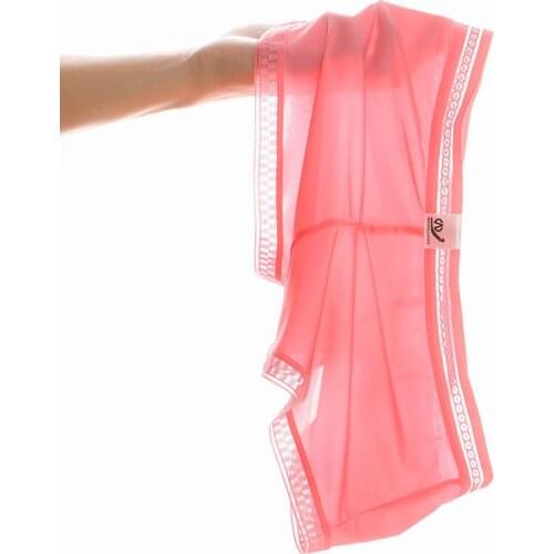 Fashion Man Sexy Ice Silk Nylon Boxers Super Thin See Through Panties Male Gay Penis Pouch Underwear Jockstrap Bulge Shorts