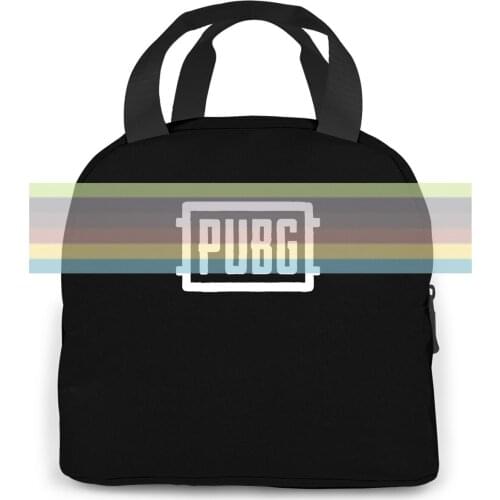 Player unknown battlegrounds PUBG gaming VINYL PRINT Cheap Sale For Boys women men Portable insulated lunch bag adult