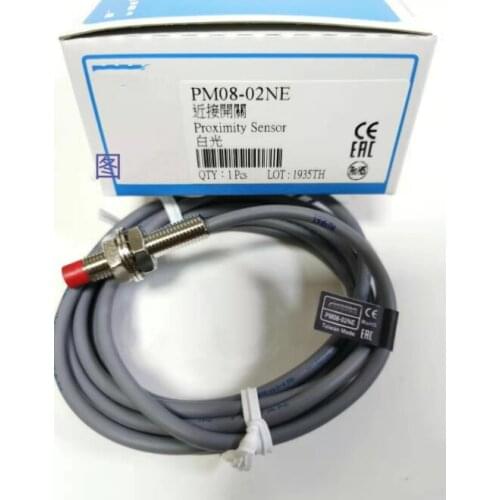 Original authentic normally open proximity switch PM08-02NE NPN detection distance 2mm diameter 8mm