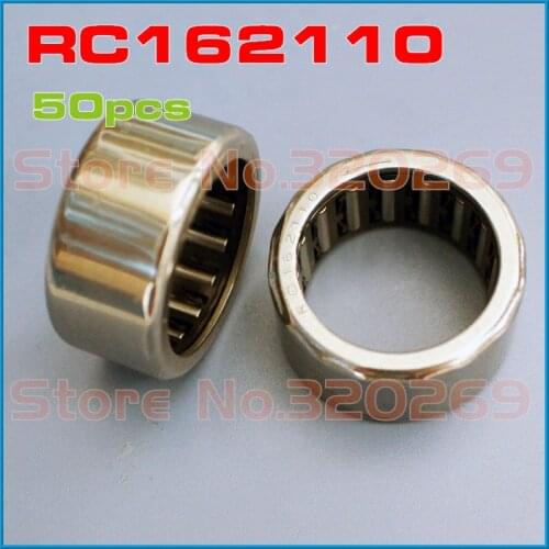 50pcs RC162110 One Way Clutch 1"x1 5/16"x5/8" Inch Shaft Nadel Bearing 25.4x33.34x15.88Mm