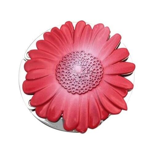 30PCS / LOT Portable Folding Bag Hanger Hook Holder Durable Table Door Bag Hook Holder Metal Flower Shape Handbags Hanger