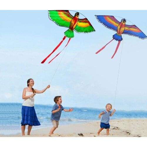 Flat Eagle Kite With 30 Meter Kite Line Children Flying Bird Kites Windsock Outdoor Toys Garden Cloth Outdoor Toys For Kids Gift