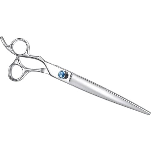 8 Inch Japanese Stainless Steel 440c Professional Hair Cutting Dog Grooming Left-Handed Scissors