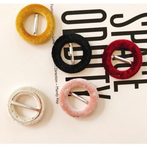 Coral fleece Connection buckle diy earrings jewelry making supplies hand made jewelry findings