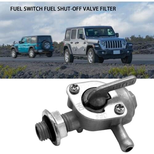 Fuel Switch Fuel Shut-Off Valve Filter Aluminum Alloy Tool Accessories For Motorcycles Off-road Vehicles Quad Bikes karts
