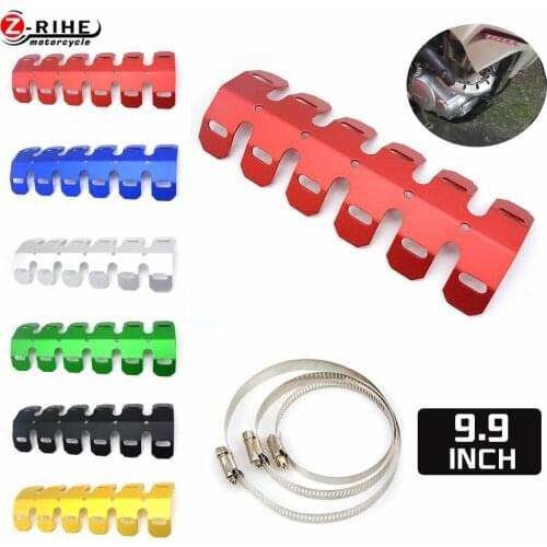 Universal Motorcycle Accessories Off-road Exhaust Muffler Pipe Guard Protector Heat Shield FOR HONDA SX 50 SX50 690 ENDURO R SM
