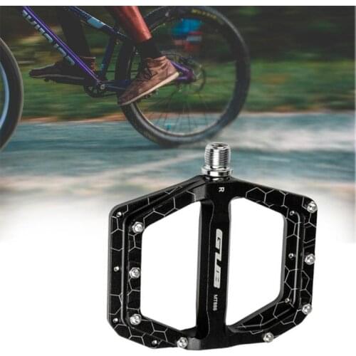 Flat Bike Pedals MTB Road 3 Sealed Bearings Bicycle Pedals Mountain Bike Pedals Wide Platform Pedales Bicicleta Accessories Part