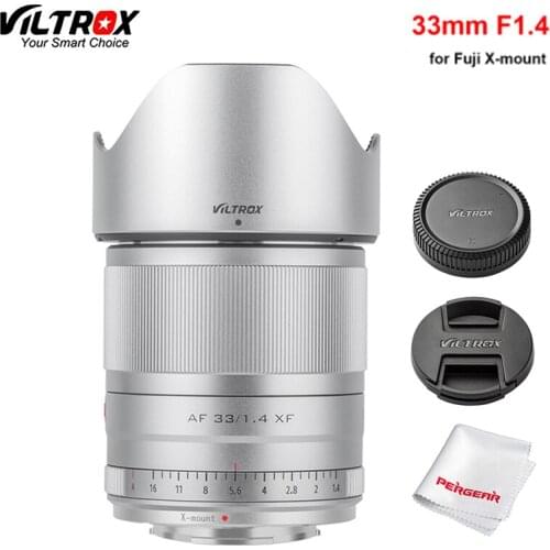 VILTROX 33mm F1.4 Auto Focus Fixed Focus STM Lens for Fujifilm Fuji X-mount X-T3 X-T2 X-Pro2 X-H1 X20 X-T30 X-T20 X-T10 Cameras