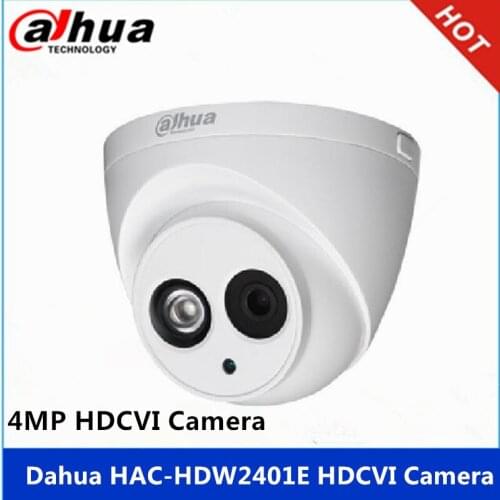 DAHUA Stellar Camera HDCVI HAC-HDW2401E DOME Camera 4Megapixel IR 50M IP67 DH-HAC-HDW2401E security camera