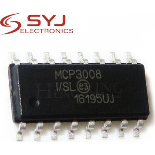 1pcs/lot MCP3008-I/SL MCP3008ISL MCP3008 SOP-16 In Stock