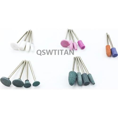 100pcs Dental Gravel Ceramic Stone Sand-Gravel Polisher coarse dental Materials Teeth polishing