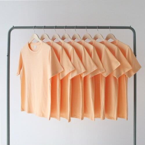 200G Weight Summer Cotton T Shirts O-Neck Big Size Women Mens Short Sleeve Plus Size 3XL T Shirt Tops Couples Summer Tees