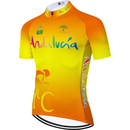 Andalucia Mallots Tenue Cyclisme Homme Sin Mangas Retro Malliot 2021 Mallot Verano Maillot Jersey Ciclismo Ropa Ciclismo Hombre