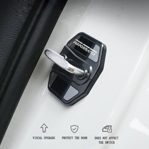 4 pcs Car styling Door Lock Cover Cap Protective For BMW F39 F48 G01 G02 F15 F16 G11 G30 1 2 3 4 5 7Series E46 E39 E36 E60 E87
