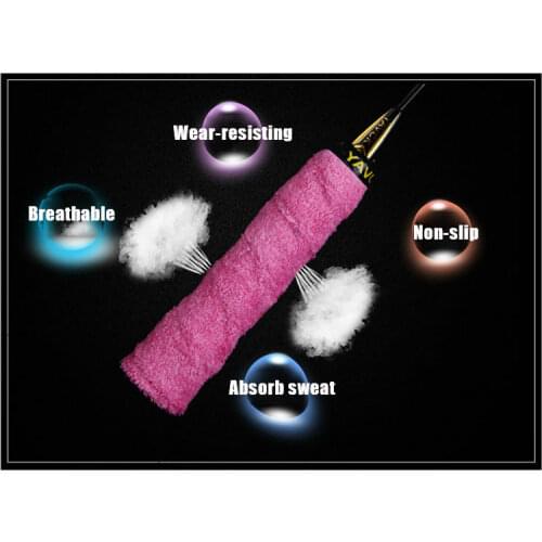 Anti-slip Towel Grip Badminton Racket Sweatband Overgrip Fishing Rod Jump Rope