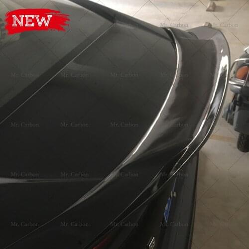 FOR HONDA CIVIC FC 2016-2019 JDM STYLE CARBON FIBER GLASS DUCKTAIL TRIM BODY KIT TUNING PART FOR FC FRP TRUNK SPOILER WING LIP