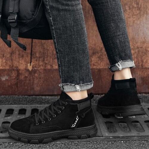 Fashion de shoes causal for sport sneakers men informales man 2020 mens casual leather sale para sneaker shoe Mens black flat