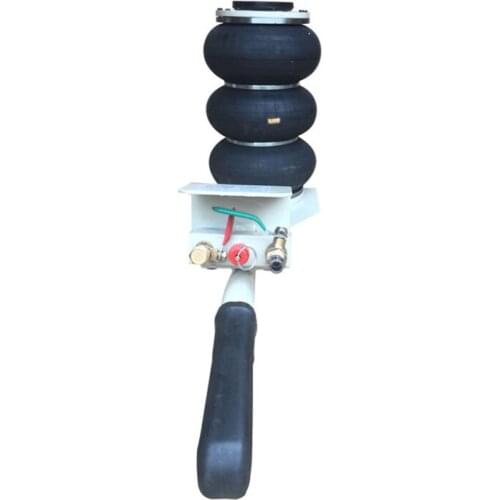 3 Ton 6600LBS Triple Bag Air Jack Pneumatic Jack Lifting Jack Stands Adjustable