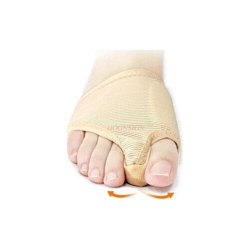 High-elastic gel big-foot thumb valgus toe yaw hallux valgus orthosis