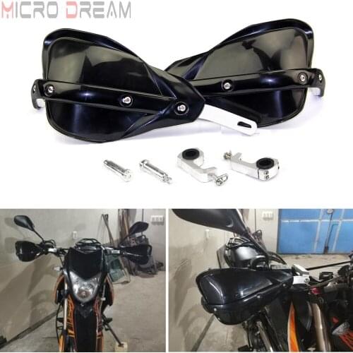 22mm 28mm Black Universal Handguard Protector for Yamaha Suzuki ATV Honda Off Road Dirt Bike Wind Deflector Hand Guards