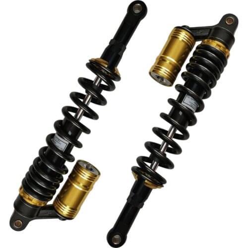 1pair 10mm Spring 460mm Rear Shock Absorber Suspension Motorcycle for Yamaha Honda Suzuki Kawasaki Trail Dirt Bike ATV